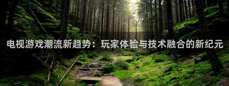 优贝娱乐app下载：电视游戏潮流新趋势：玩家体验与技术融合的